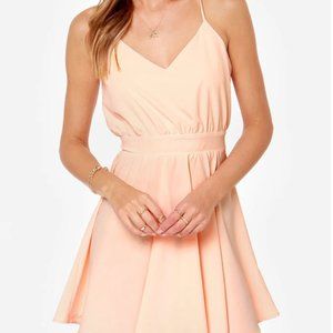 Lucy Love Light Peach Dress